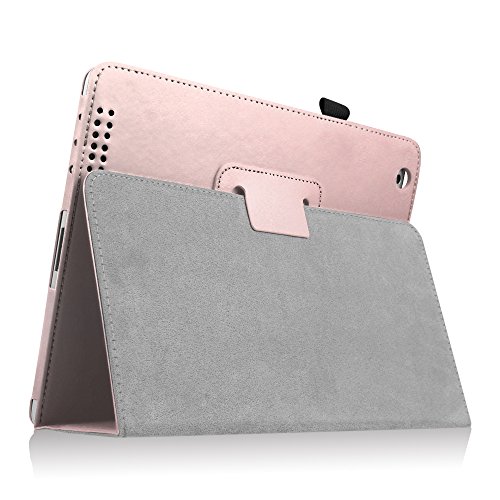 Fintie iPad 2 / 3 / 4 Hülle Case – Folio Slim Fit Kunstleder Schutzhülle Cover Tasche Etui mit Auto Schlaf / Wach Funktion für Apple iPad 2 / iPad 3 / iPad 4, Roségold - 6