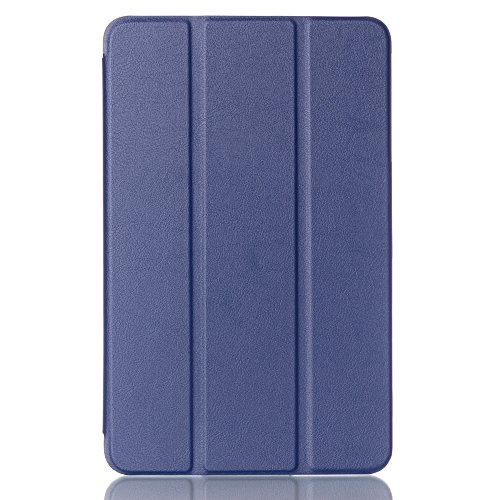 Samsung Galaxy Tab A6 10.1“ Hülle Case – Slim Smart Case Cover PU Leder Tasche Schutzhülle für Samsung Galaxy Tab A 10.1 Zoll Wi-Fi/ LTE (2016) SM-T580N/SM-T585N Tablet Hülle mit Support-Funktion,Navy-blau - 2