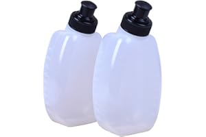 Zulaniu 10oz Sports Running Water Bottles - Pack of 2, for Hydration Belt or Vest - Ideal for Running Hiking Cycling