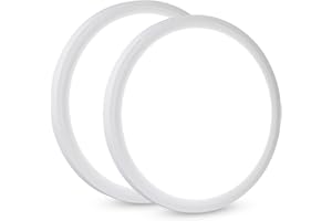 Befurglor 18W LED Ceiling Lights,2000LM Daylight White 5000K Round Ceiling Lights Ø 23cm White 2 Pack,Waterproof IP44,150W Equivalent,Flush Ceiling Light for Living Room,Bedroom, Office