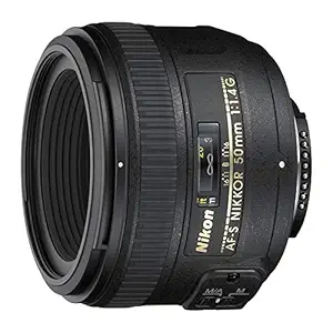 Nikon AF-S Nikkor 50mm f/1.4G Prime Lens for Nikon DSLR Camera (Black)