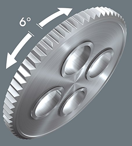 Wera 05073645001 Bit-Check, Bit-Sortiment BC BR 9 und Bit-Ratsche, 10-teilig - 9