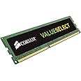 Corsair CMV4GX3M1A1600C11 Value Select Modulo di Memoria da 4 GB, DDR3, 1600 MHz, CL11