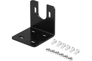 Akozon Motorhalterung Basis 775 Motor Feste Montage Basis Schneidemaschine Clamp Sitzstütze Halterung für Getriebemotorhalterung Schneidemaschinenhalterung Sitzhalteru mit M4 Schrauben Muttern