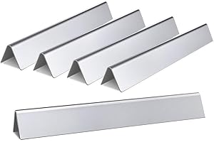 LOKHING 7620 Barre aromatizzanti per Weber Genesis Serie 300, Sostituzione Piastra Termica in Acciaio Inossidabile per Weber E310 E320 E-330 EP310 EP320 EP330 S310 S330