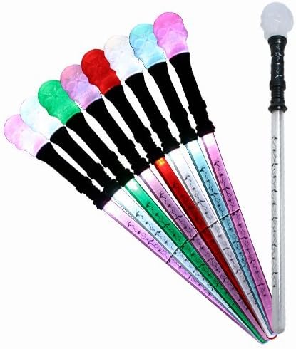 tevenger Children Sword Lightsaber Lightsaber Rigid 75cm with skull motif shines Red Green Violet