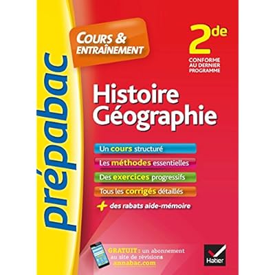 Histoire Geographie 2de Prepabac Cours Entrainement Cours Methodes Et Exercices Progressifs Seconde Pdf Download Suibhnesardar