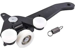 Flynsu Roulettes pour porte coulissante inférieure droite compatible avec Transp0rter V VI T5 T6 7E 2.0 TDI 7H0843398 7H0843398H