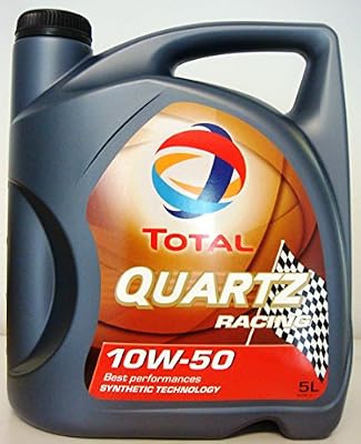 Total Quartz Racing Huile moteur 10 W-50, 5 litres
