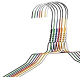 Draht-Kleiderbügel mit Rockkerben 50er Pack 40 cm breit - 2