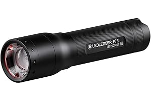 Ledlenser P7R LED Taschenlampe, fokussierbar, wiederaufladbar, mit Akku, 1000 Lumen, 210 Meter Leuchtweite, 40 Stunden Leucht