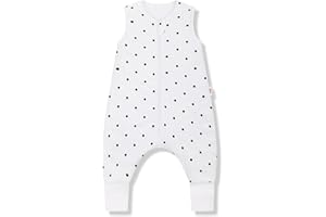 Sleeping Rebels® Baby Schlafsack mit Füßen - Für den Übergang - Frühling - Babyschlafsack mit Beinen - Ganzjahres Schlafsack Kinder - Bio-Baumwolle - Oeko-Tex - Premium Schlafsack