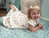 Schlummersack Sommer Babyschlafsack mit Füssen 0.5 Tog – Eulen – erhältlich in 4 verschiedenen Grössen - 2