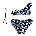 Produktbild Baby Bademode,Binggong Kleinkind Baby Dot BIkini Set Bademode Kinder Badeanzug Bade Strand Kleidung Mädchen Schwimmanzug (110CM, Schwarz)