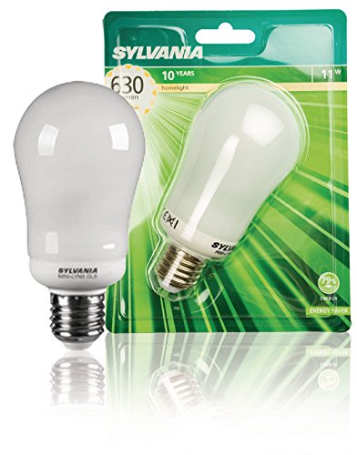 Preisvergleich Produktbild Sylvania syl0035502 Leuchtmittel FLUOCOMPACT GLOBE Aluminium E27 11 W weiß