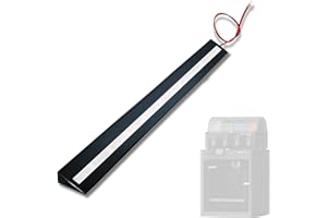 JUUPINE 2025 Upgraded Magnetic Light Bar High Gloss White Ambient Light Suitable for BambuLab P1S/P1P 3D Printer Parts Lighting LED Light Bar, 5V 0.3A LED Light Bar, Magnetic Adsorption Installation