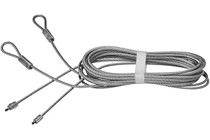 National Hardware Lot de 2 câbles de levage galvanisés pour porte de garage, N280-362