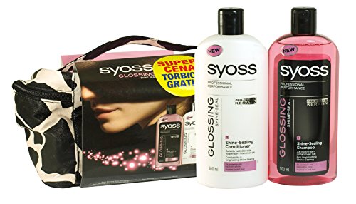 Syoss Glossing Shine-Sealing Shampoo & Conditioner Gift Bag Set