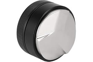 SAMFOXY Accessoire pour Home Shop Noir 57mm Samfox Coffee Tamper Distributeur Niveleur Outils Cafetière