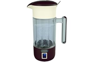 GOSOIT Wasserstoff Wasser Flasche Wasserstoff Alkalischer Wasser Ionisator Generator Wasserstoff Wasser Maker Maschine mit SPE und PEM Technologie 1500ml/51oz (TAWNY)