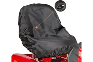 BEADCHICA Waterproof Riding Lawn Mower Seat Protective Cover
