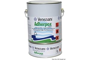 Veneziani Adherpox Primer epossidico bicomponente, colore: Bianco, size: 2,5 lt