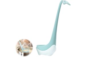 WhiteRhino Mestolo da Minestra, Design con Base e Cucchiaio Separati, Gadget da Cucina Divertenti, Senza BPA, Strumenti da Cucina Perfetti per Cucinare, Mescolare, Servire Zuppe