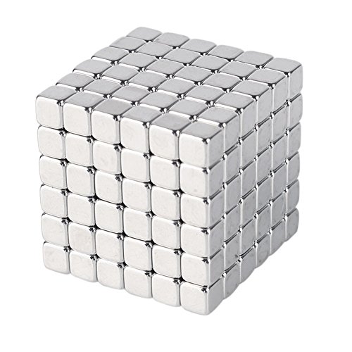 Preisvergleich Produktbild Indeedshare Magnetische Würfel, Magnetische Halter Multi-Use Square Cube Magnete Spielzeug Puzzle Magnet Block Bildung Spielzeug Stress Relief Spielzeug Spiele Square Cube Magnete entwickelt Intelligenz Office School Home DIY Desktop Dekoration