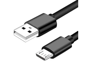 Toxaoii Mirco USB-Ladekabel, kompatibel mit Mpow 059, MDots, Jaws, M5, H19 IPO, H17, H7 Pro, H7 Over-Ear-Hi-Fi-Kopfhörern, Skullcandy Kopfhörern (4,9 Fuß)