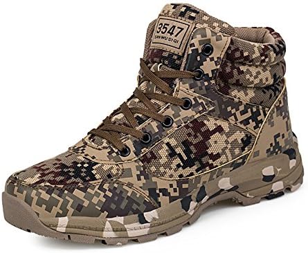 Outdoor Tactical Winter Boots Men Women Hiking Trecking Trainers Camouflage High Tops 39