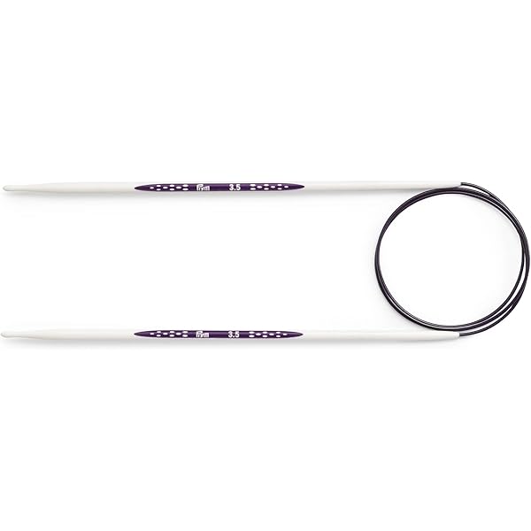 Aiguilles Longues à Tricoter à Boule - 35cm - Prym.ergonomics