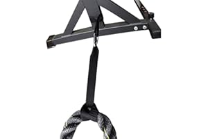 DEMOYAYA Demoya Battle Rope Anchor Strap Kit, Battle Rope Anchor with 2 Durable Straps and 1 Karabiner, Easy to use for Crossfit Training, for Crossfit Ropes Home Gym Fitness & Training Seil Anker