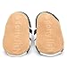 Soft Leather Baby boy Shoes with Suede Soles by Dotty Fish Navy and White Trainer design - 6-12 months