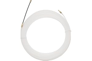 AFELD ELEKTRO Aide à tirer les câbles de 20 m, ressort de 3 mm d'épaisseur, spirale en nylon, fil de traction pour tubes vides