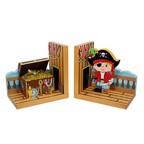 Fantasy Fields by Teamson Pirate Island Bookends
