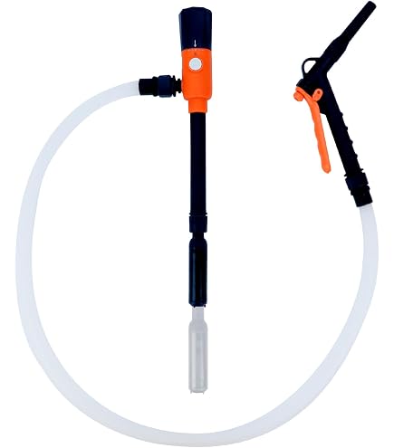 Scepter MaxFlo Siphon à Pompe à Essence - Pompe Manuelle EPA Pour Bateaux, Tracteurs & Véhicules