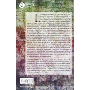 La Escritura Y La Diferencia (Siglo Clave (anthropos))