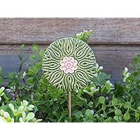 Keramik Pflanzenstecker Beetstecker Gartenstecker Gartendeko Gartendekoration Handmade