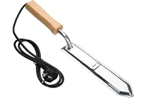CAFOPGRILL Uncapping Elettrico Coltello Taglierina Raschietto Estrattore di api Strumenti per Apicoltura Attrezzatura Ape Strumento Manuale Scraper per Estrattore di api, Strumento per