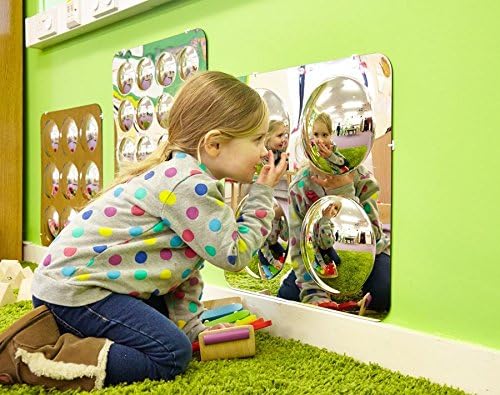 Childrens Large Acrylic Mirror Panel Set Pk 4 (72416)