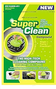 Shomex Super Clean High-Tech Cleaning Compound Gel(80 G) for Keyboard, Laptop, Mobile, Car AC Vent (Pack of 1)