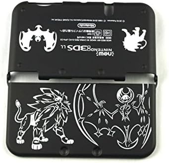 Black Pikachu Pokemon Go Sun &amp; Moon Hard Case Cover for New Nintendo 3DS XL/LL.