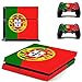 Produktbild QPZYB Nationalflagge Aufkleber Aufkleber Vinyl Skin Anti-Rutsch und 2X PS4 Controller Aufkleber Zubehör für Playstation 4 Konsole