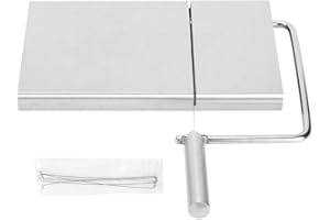 Cikonielf Trancheuse à fromage ménage acier inoxydable fromage jambon coupe-beurre avec fil de cuisine Accesso cuisson servant des outils de cuisson