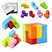 Produktbild TOPsic Magnetische Bausteine Spielwaren, 7pcs magnetischer Magischer Würfel/magnetische Ziegelspielwaren für Kinder und Erwachsene, groß für Druckentlastung pädagogische Aufbau-IQ-Test