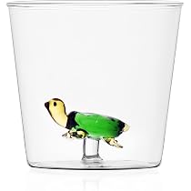 Ichendorf Milano Tasse Frosch Aus Borosilikatglas – Transparent, 8 Cm Durchmesser, 450 Ml, Spülmaschinengeeignet, Für Heißgetränke