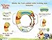 Disney Baby Winnie The Pooh Soft Padded Toilet Training Seat with Handles