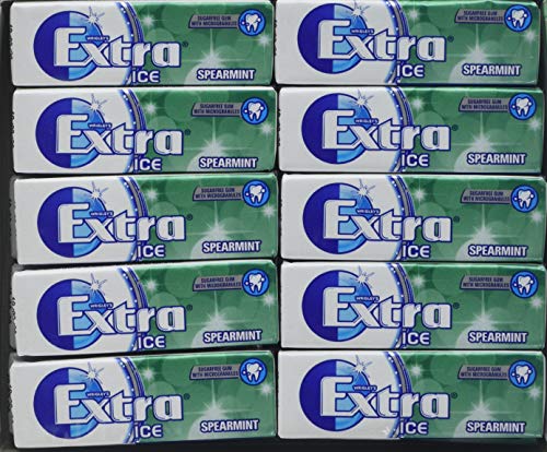Wrigley's Extra Ice Spearmint Chewing Gum 10 Pieces x 30 Wrigley's Extra Ice Spearmint Chewing Gum 10 Pieces x 30 - Image 5