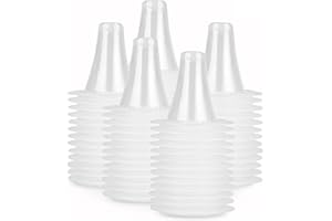 JYNVO 100 Pièces Embouts Pour Thermomètre Auriculaire Braun, Embouts Pour Thermomètres, Couvre-Thermomètre Auriculaire, Filtres Pour Lentilles, Pour La Majorité Les Modèles