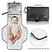 Becko Multi-functional Diaper Bag / Travel Padded Backpack / Adjustable Shoulder Bag / Tote Handbag with Changing Pad (Gray)